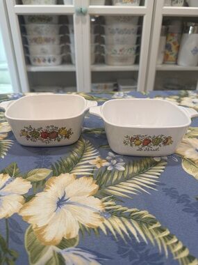 Corningware spice of life P-43-B set of two